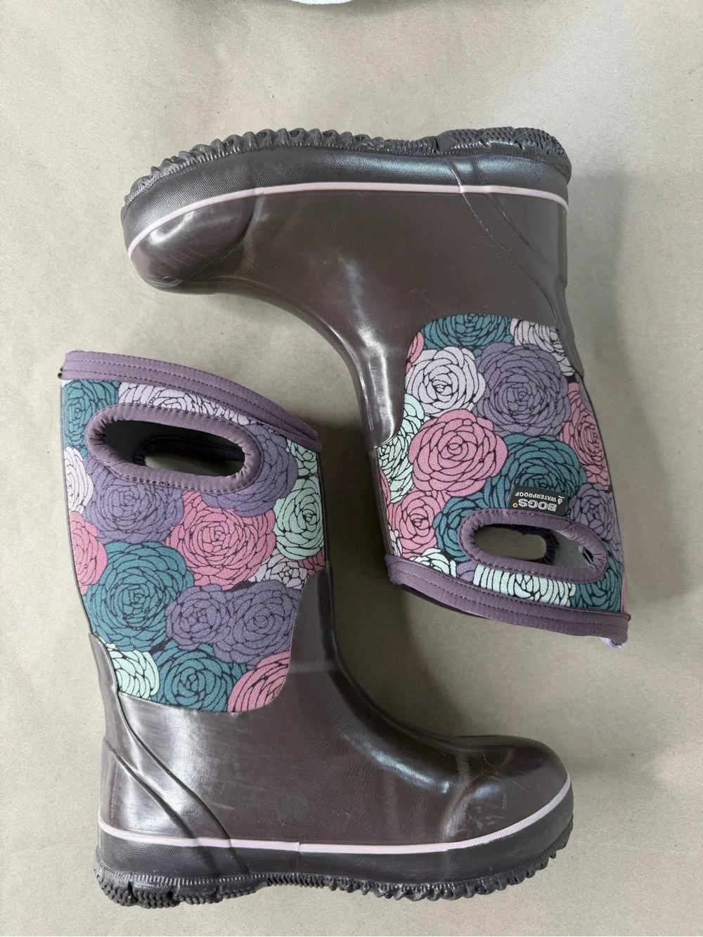 BOGS classic rosey brown waterproof boot